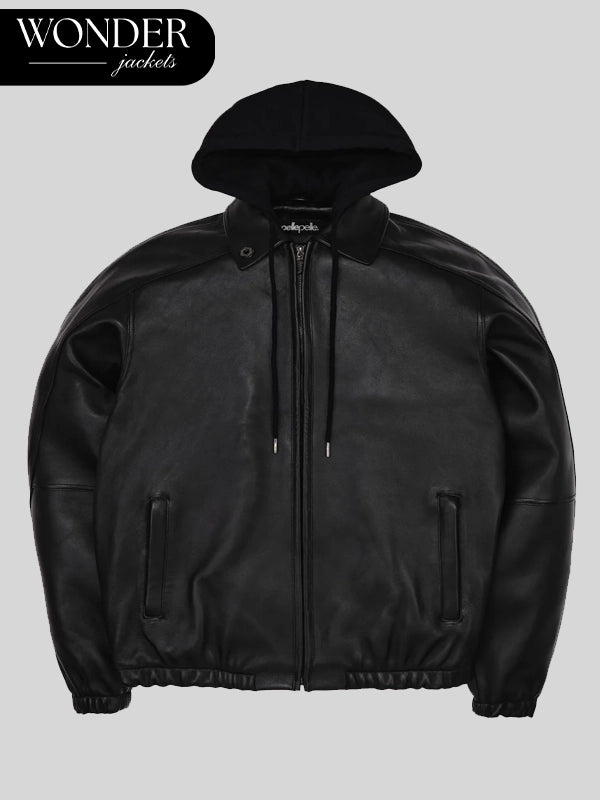 Pelle Pelle x Opium 3 Globe Leather Jacket