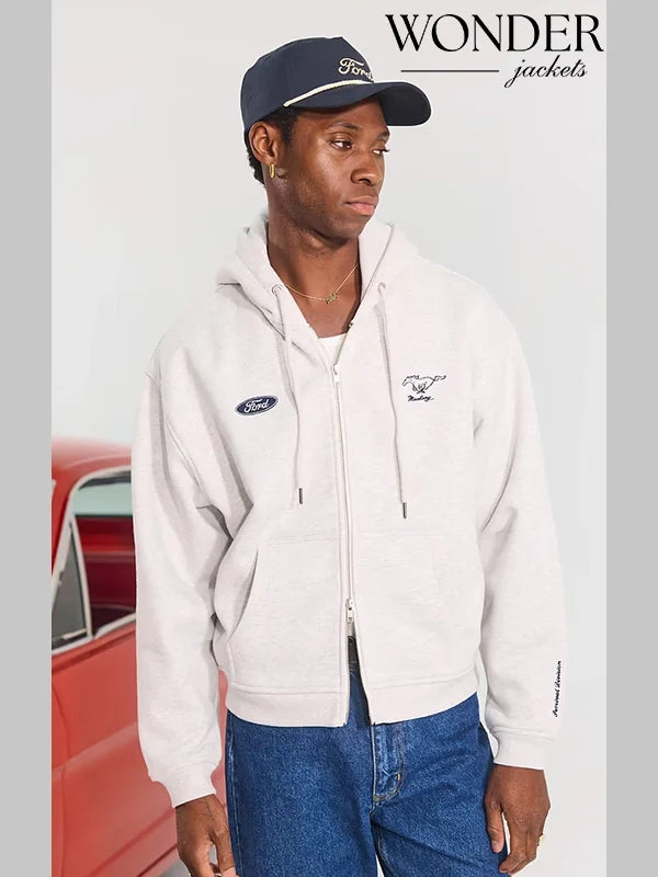 Percival x Ford Zip Through Hoodie