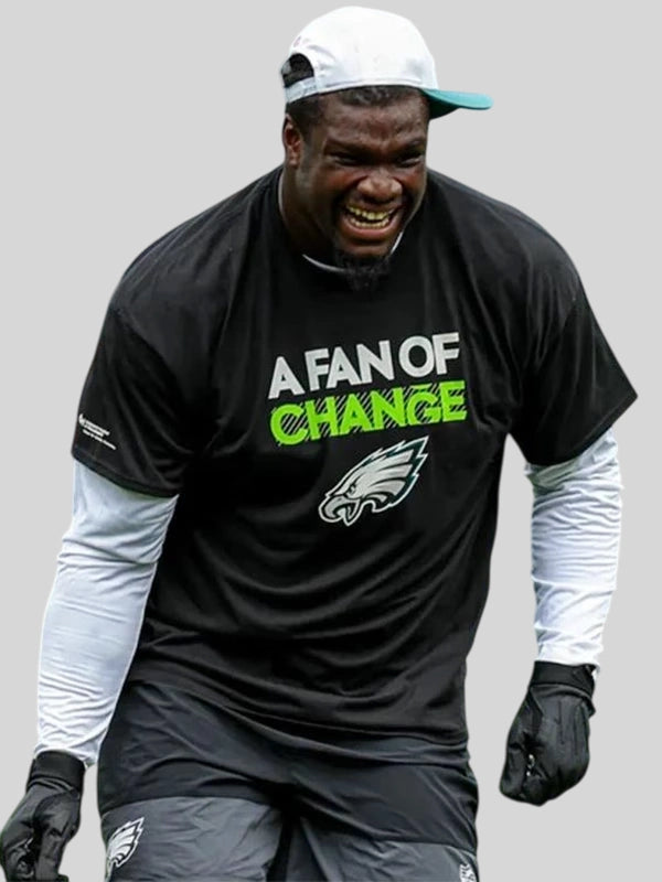 Philadelphia Eagles A Fan Of Change T-Shirt