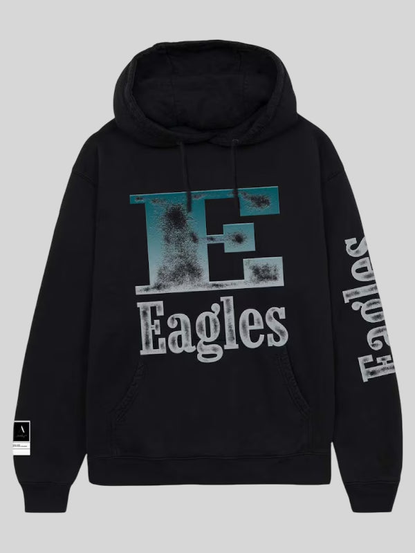 Philadelphia Eagles Aleali May x No Caller ID Stacked Hoodie
