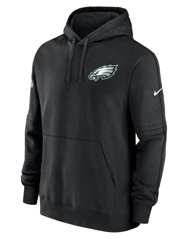 Philadelphia-Eagles-Black-Sideline-Hoodie