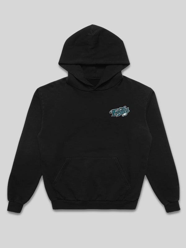 Philadelphia Eagles Born x Raised Pro Script Hoodie Black
