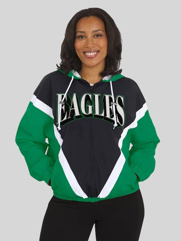 Philadelphia Eagles Erin Andrews Windbreaker Jacket