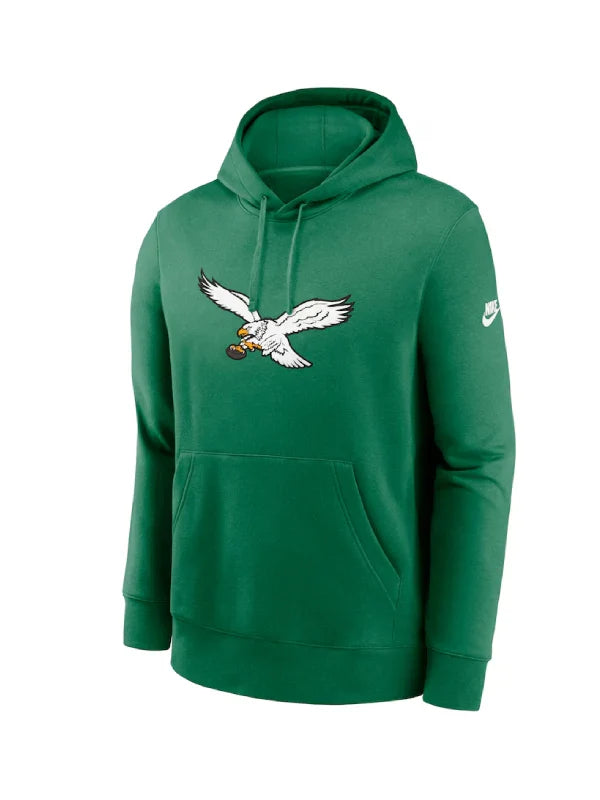 Philadelphia Eagles Green Rewind Club Hoodie