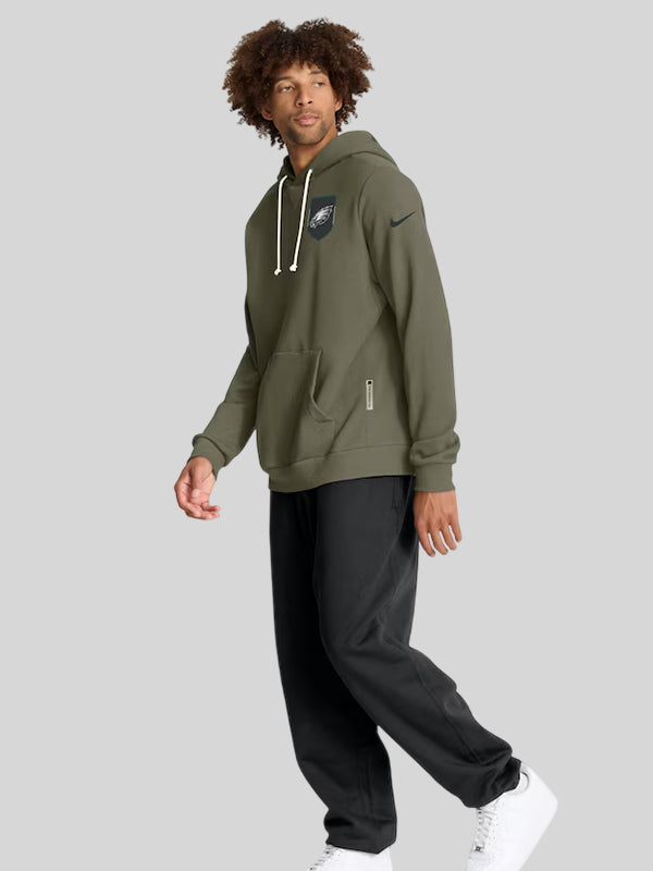 Philadelphia Eagles Nike 2025 Salute to Service Hoodie Olive