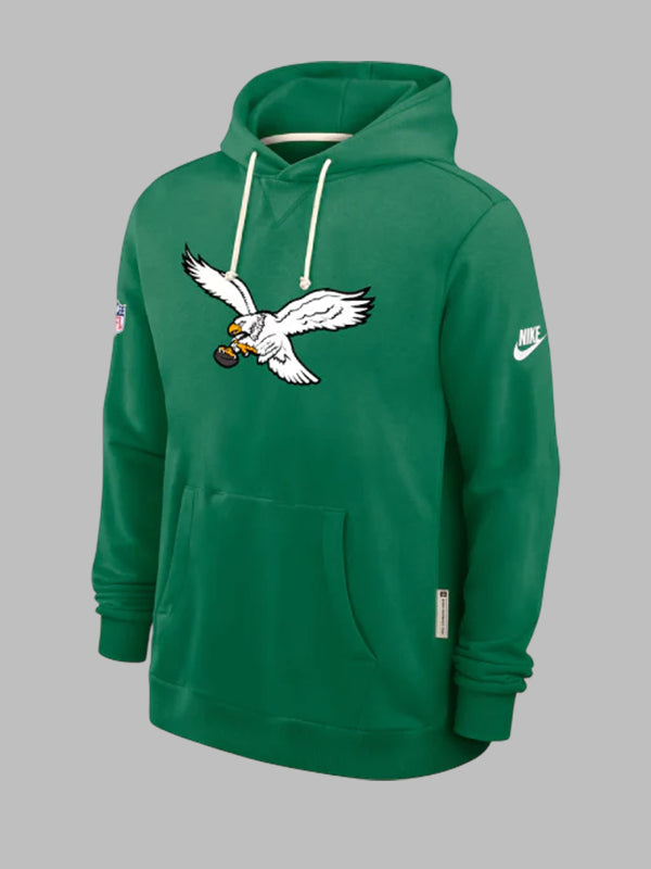 Philadelphia Eagles Nike Kelly Green Sideline Hoodie
