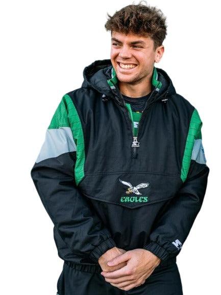 Philadelphia-Eagles-Starter-Jacket-Black