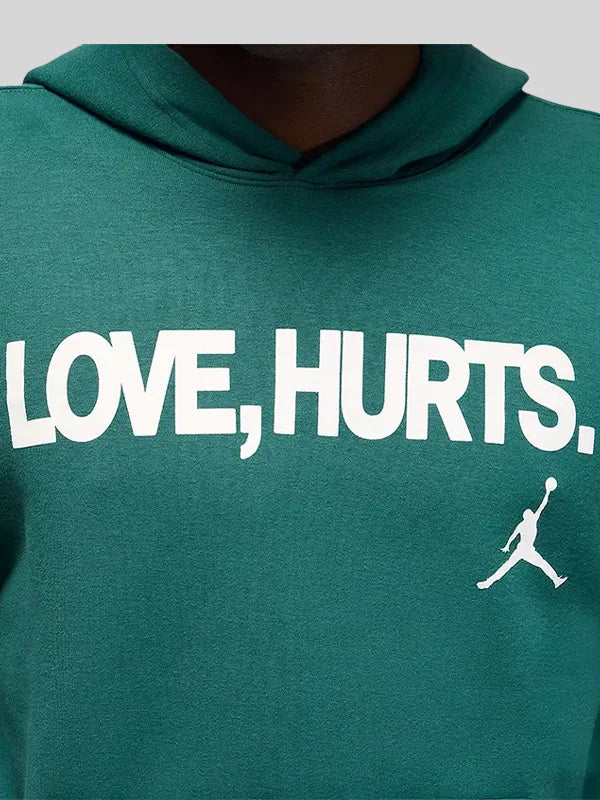 Philadelphia Eagles Love Hurts Green Hoodie