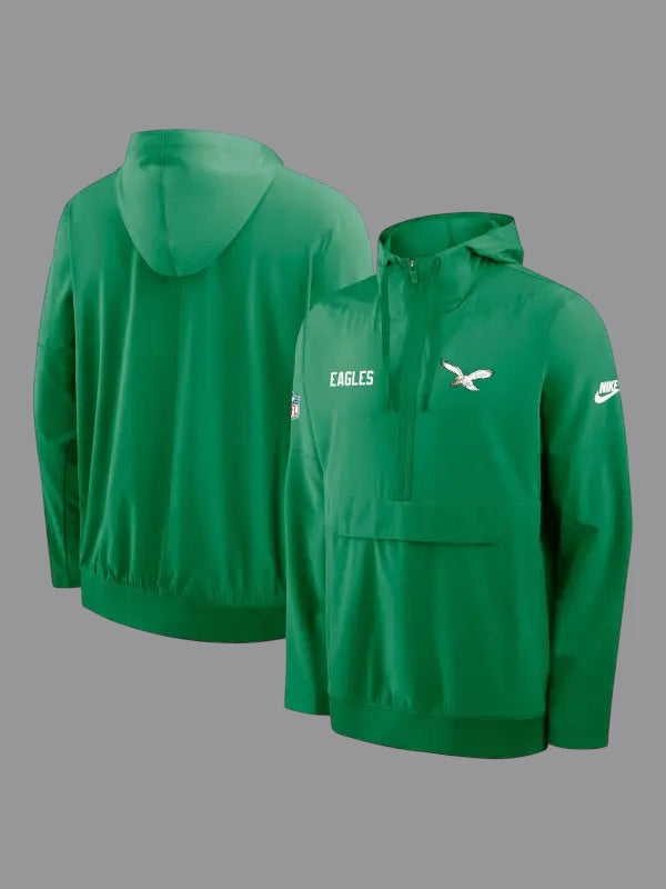 Philadelphia Eagles Nike Sideline Anorak Hoodie Jacket