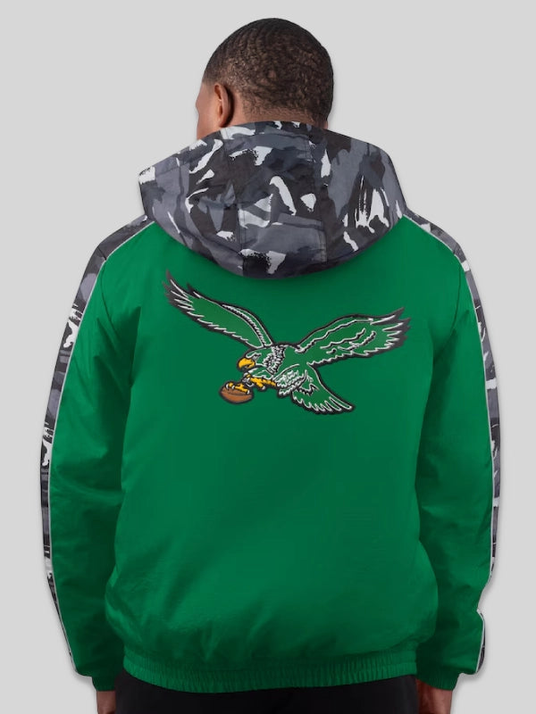 Philadelphia Eagles Starter Thursday Night Gridiron Hoodie Green