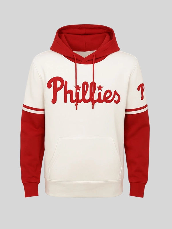Phillies Karen Hoodie White Red