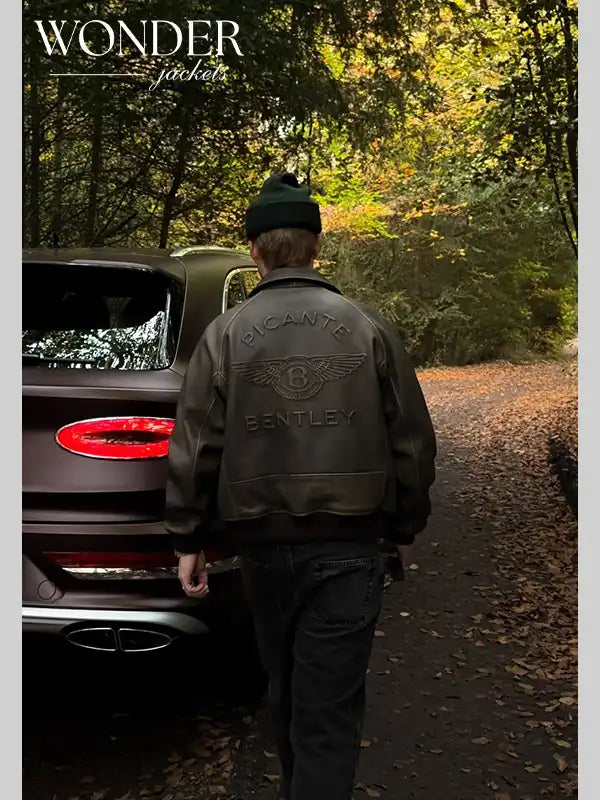 Picante Bentley Leather Jacket Brown