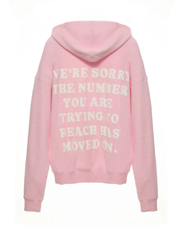 Pink 1-800 Boys Lie Hoodie