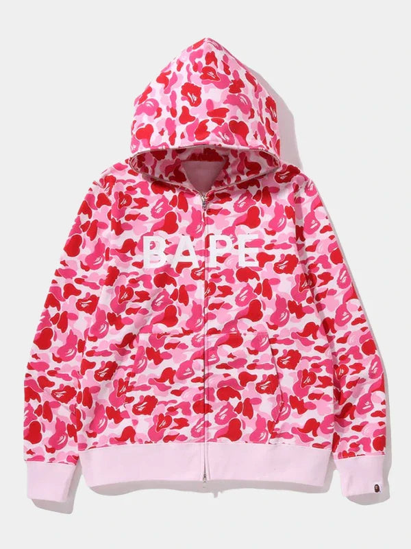 Pink Bape Hoodie