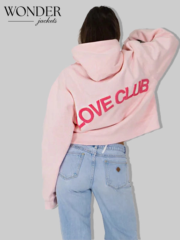 Pink Love Club Fleece Hoodie