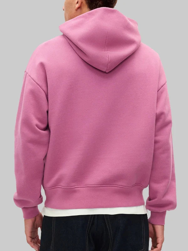 Pink Oversized Heavyweight Hoodie Gap