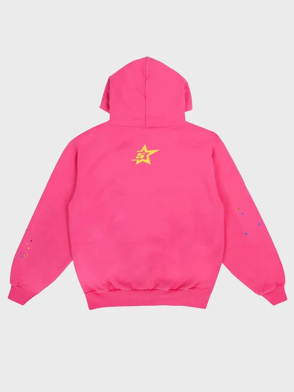 Pink Sp5der Hoodie