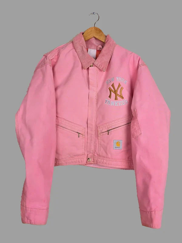 Vintage Carhartt X NY Yankees Crop Jacket