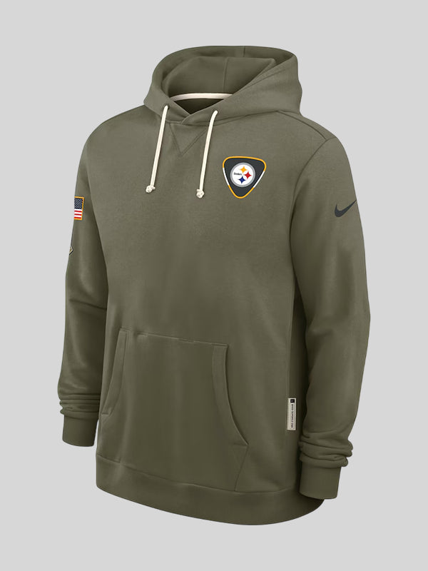 Pittsburgh Steelers Salute to Service Hoodie 2025