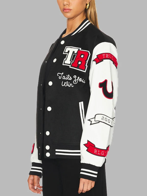 Playboy Good Bunny True Religion Varsity Jacket