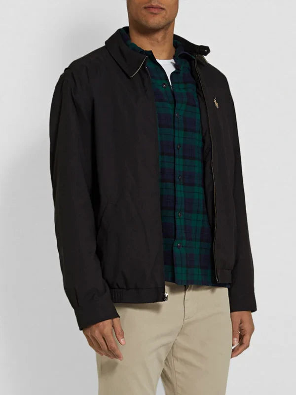 Polo Ralph Lauren Black Harrington Jacket