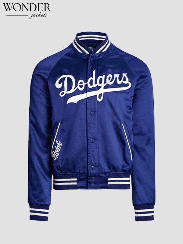 Polo Ralph Lauren Dodgers Blue Bomber Jacket