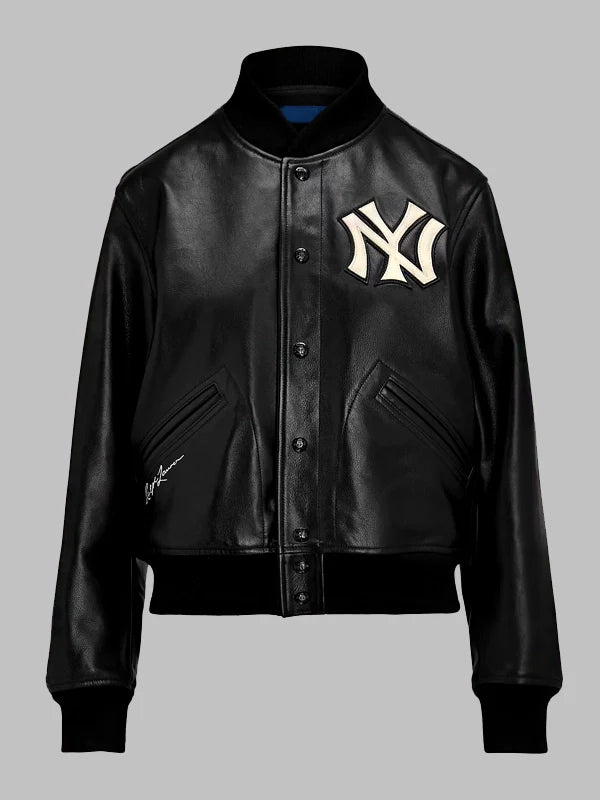 Polo Ralph Lauren Yankees Leather Jacket