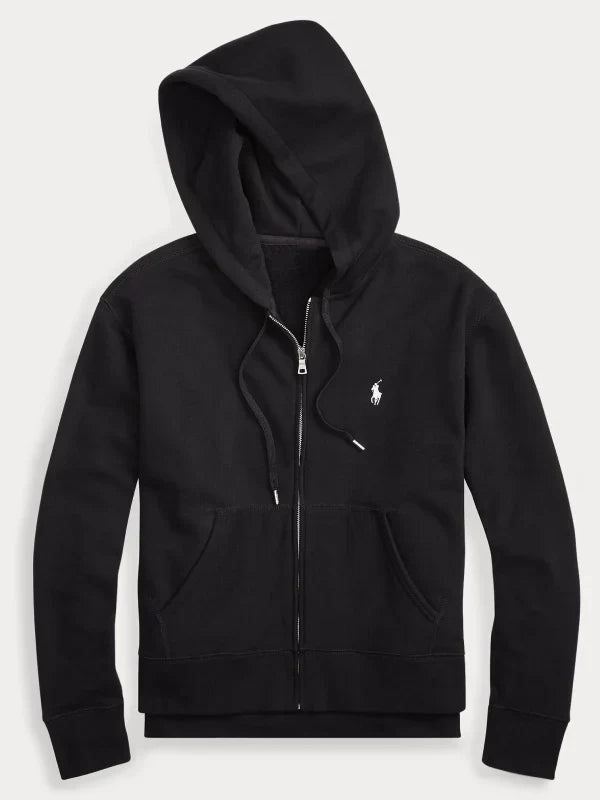 Polo Zip Up Hoodie