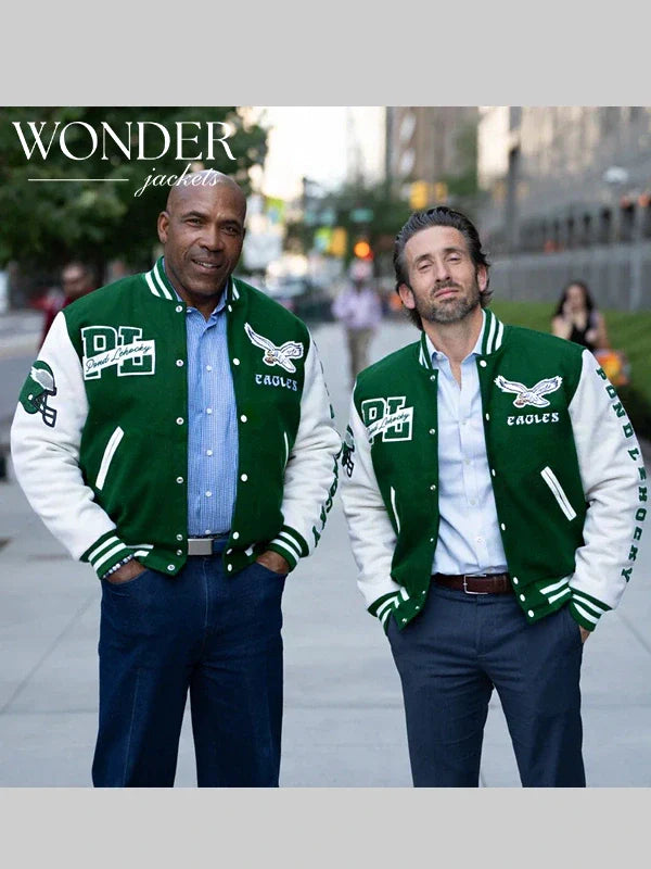 Pond Lehocky X Philadelphia Eagles Letterman Varsity Jacket