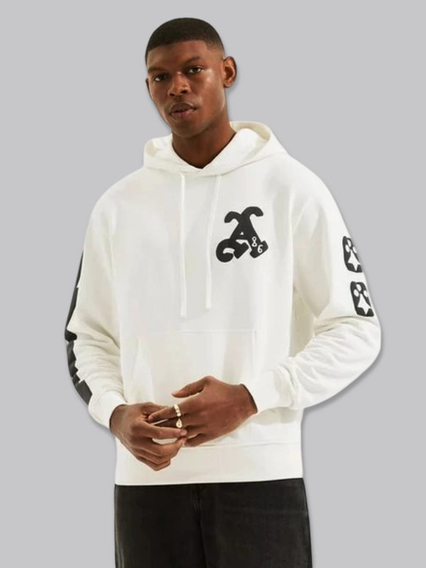 Pre Historic Arsenal N7 Hoodie White