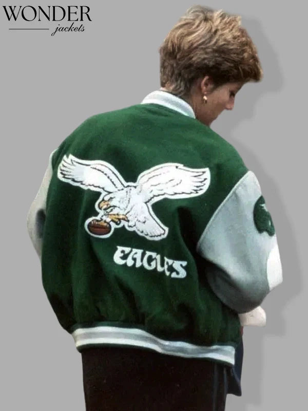 Princess Diana Philadelphia Eagles Jacket