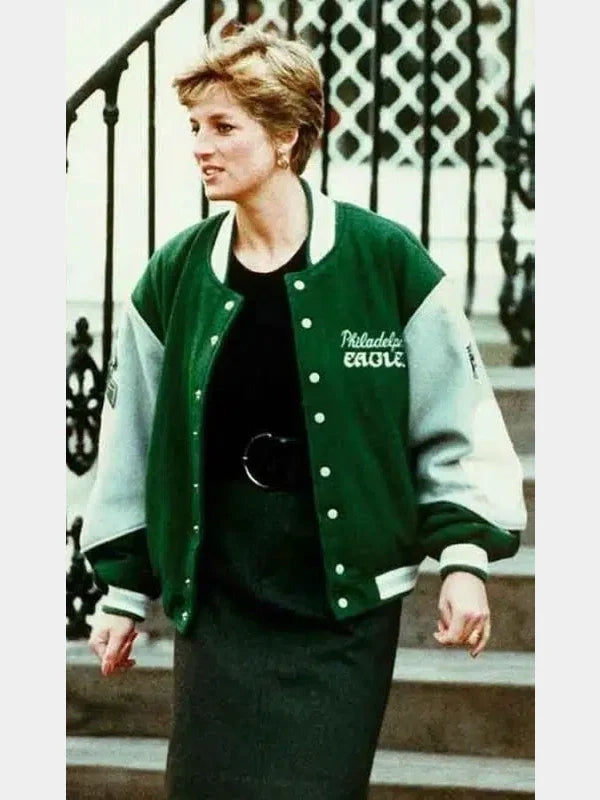 Princess Diana Philadelphia Eagles Jacket