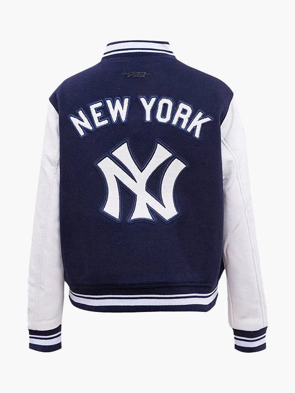 Pro Standard NY Yankees Varsity Jacket Blue