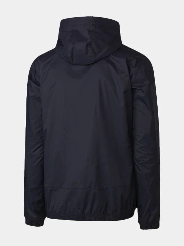 Puma Carlton Football Club Team Black Hooded Rain Jacket