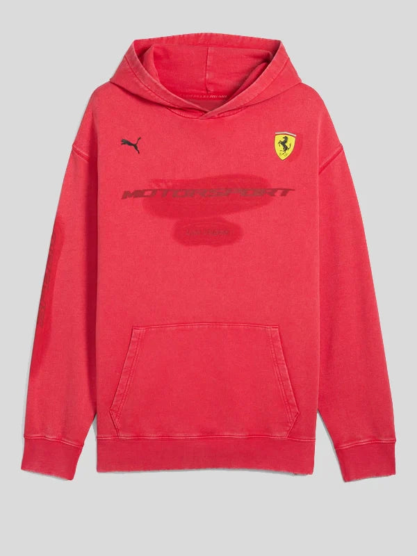 Puma Scuderia Ferrari Desert Sun Hoodie Red