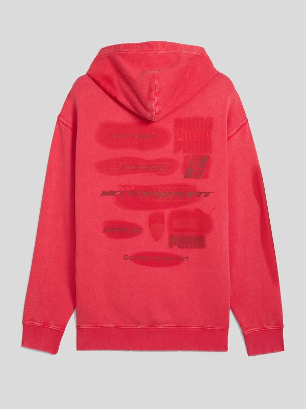 Puma Scuderia Ferrari Desert Sun Red Hoodie