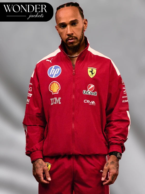 Puma for Scuderia Ferrari HP 2025 T7 drivers jacket
