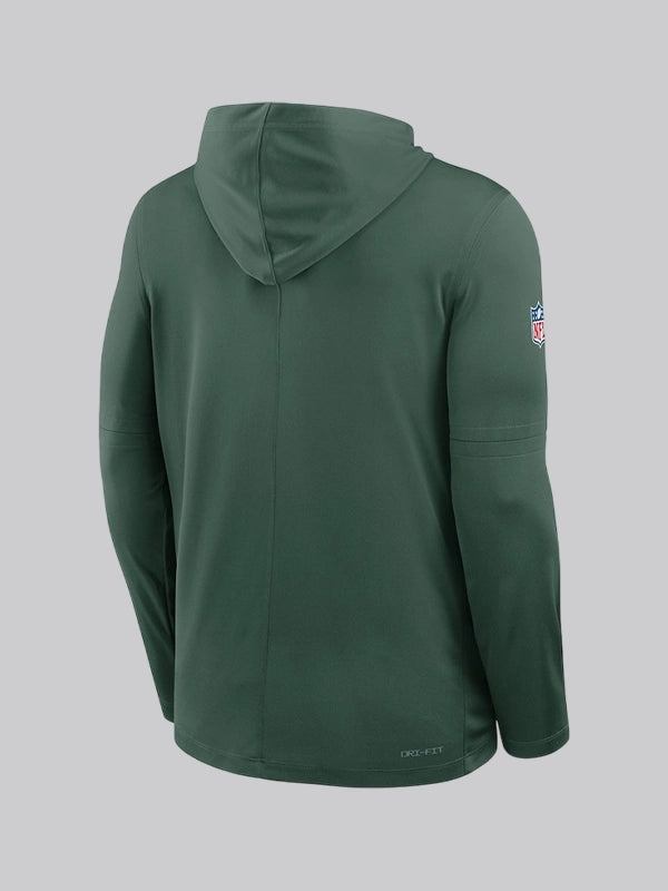 Pure Fury Nike Sideline Green Performance T-Shirt with Hood