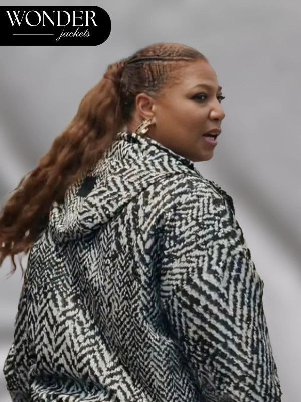 Queen Latifah The Equalizer S05 Herringbone Jacket