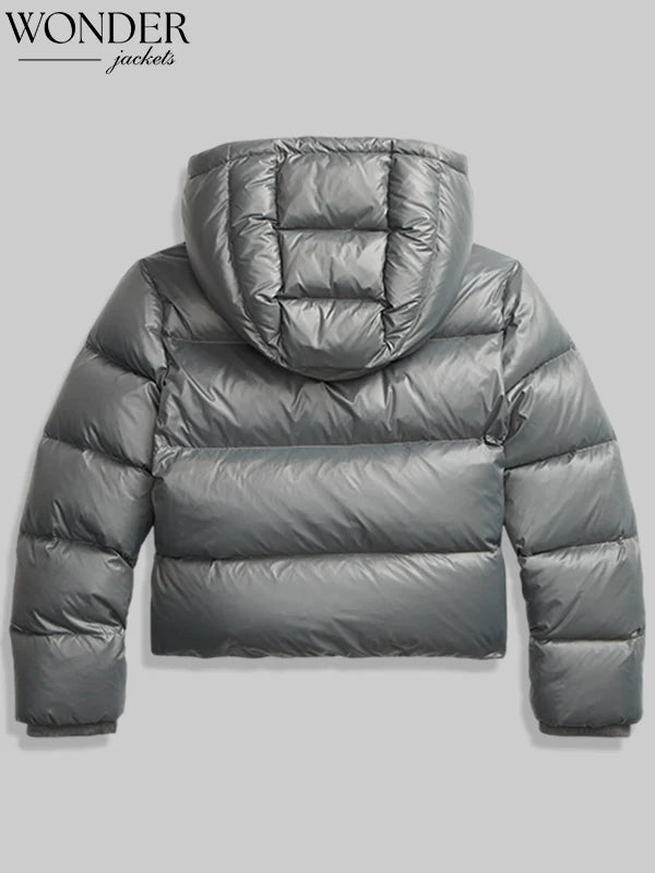 Ralph Lauren Grey Puffer Jacket