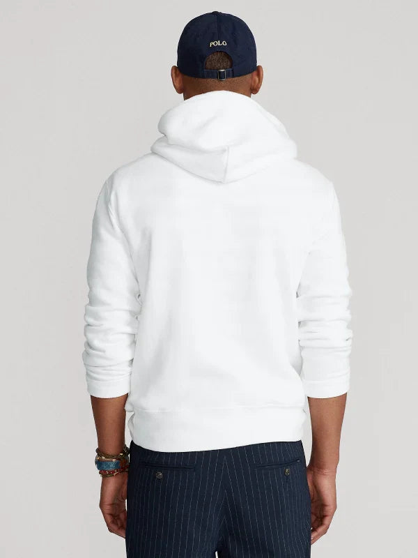 Ralph Lauren Polo Bear Fleece White Hoodie