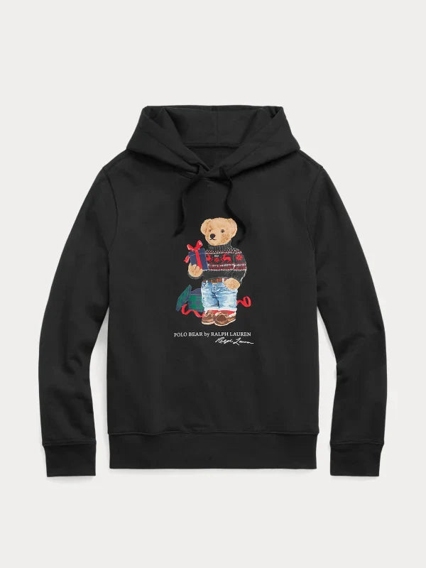 Ralph Lauren Polo Bear Hoodie Black