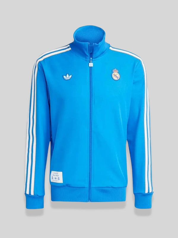 Real Madrid Adidas Terrace Icons Blue Jacket