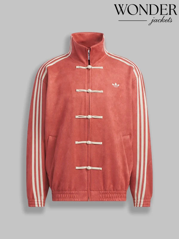 Red Chinese New Year Jacket Adidas