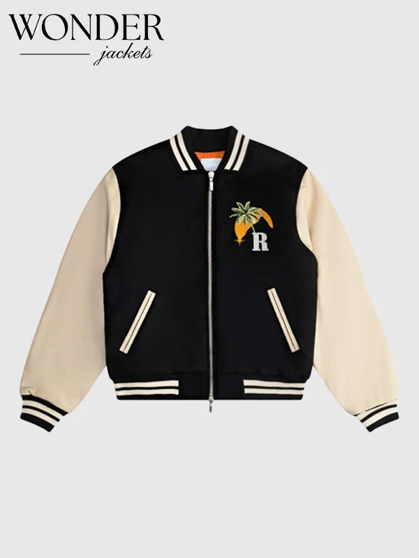 Rhude Gp Varsity Jacket