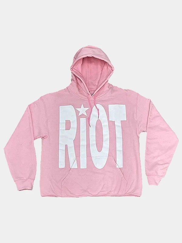 Riot Pink Hoodie