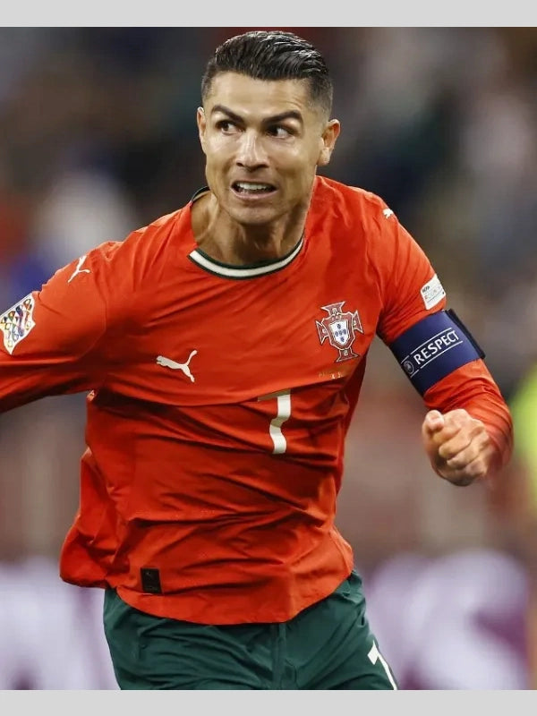 Ronaldo Portugal Orange Jersey

