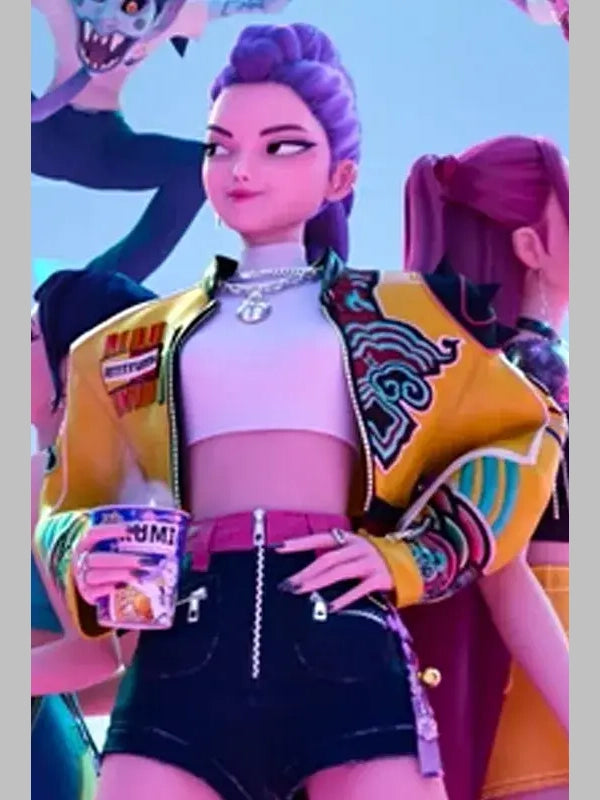 Rumi Yellow Jacket KPop Demon Hunters
