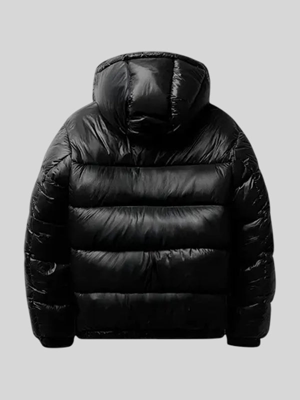 SUVENE Black Puffer Jacket