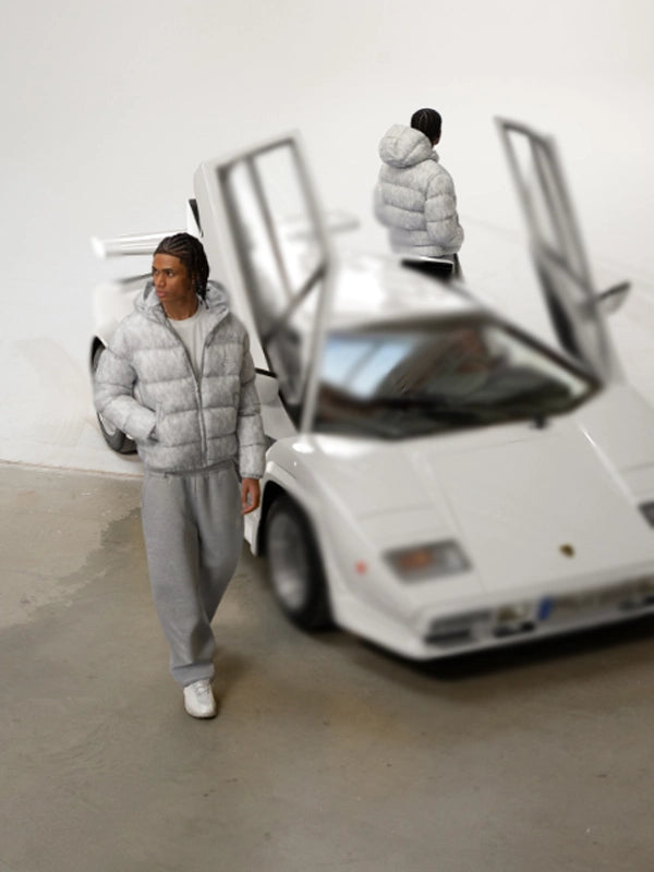 SUVENE Puffer Camo Jacket